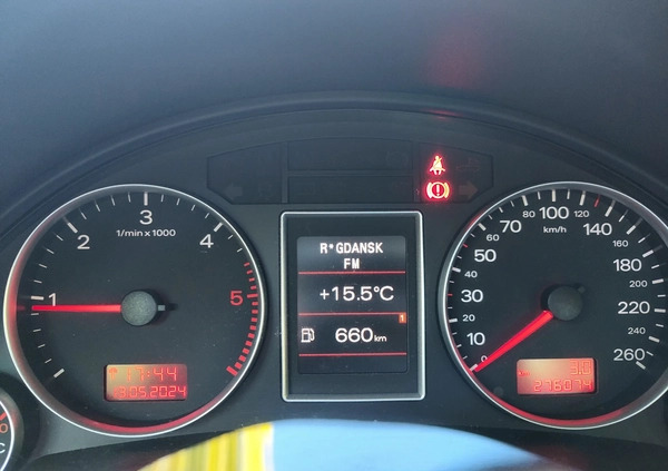 Audi A4 cena 24000 przebieg: 276000, rok produkcji 2008 z Gdynia małe 106